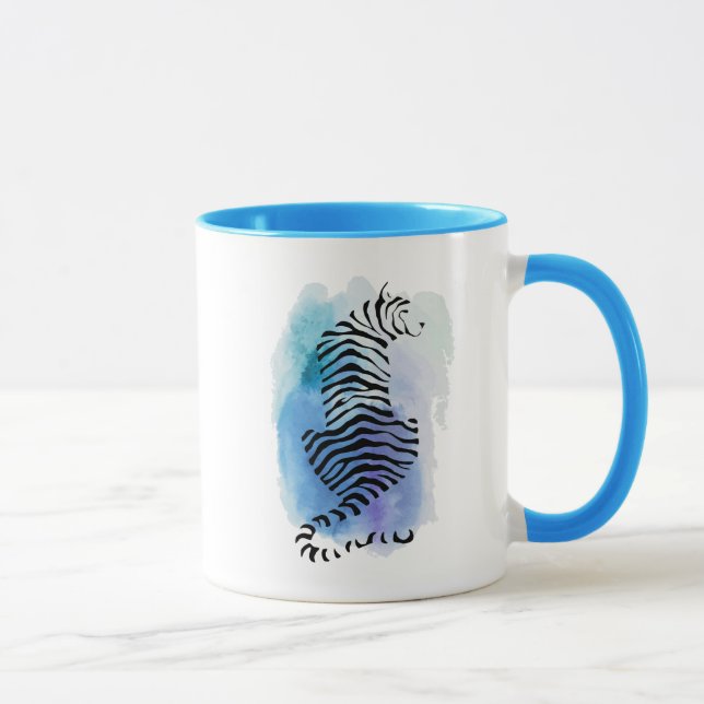 Colourful Tiger Mug (Right)