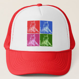 Colourful Tigers Trucker Hat
