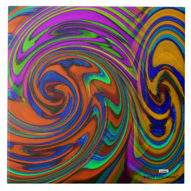 Colourful Tile (Front)