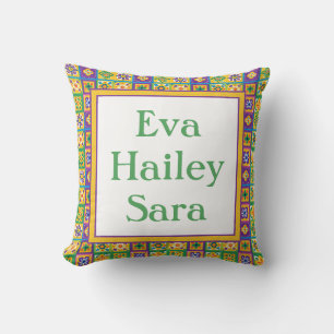 Colourful Tiles Cushion