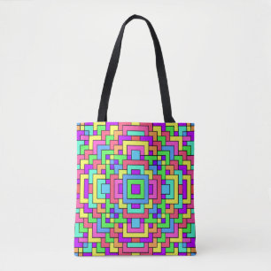 Colourful Tiles Tote Bag