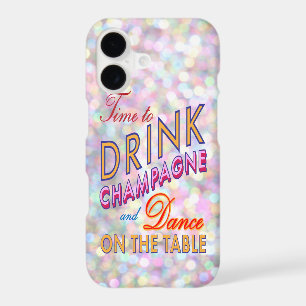 Colourful Time to Drink Champagne iPhone 7 Plus