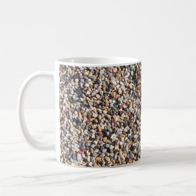 Colourful Tiny Rocks, Ant Hill Close-up, Utah Coffee Mug (Left)