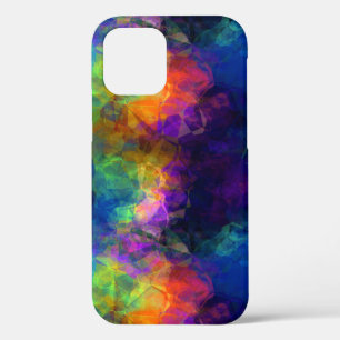 Colourful Tissue Paper Collage iPhone 12 Case