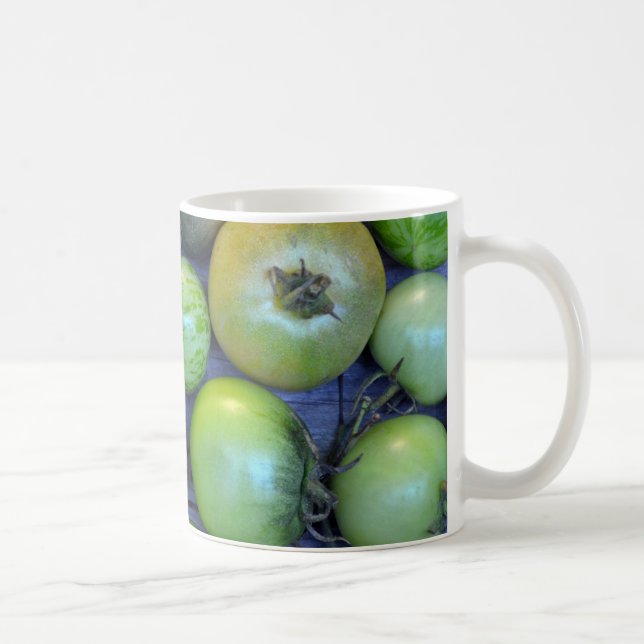 Colourful tomatoes print coffee mug (Right)