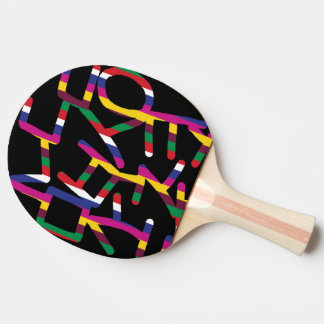Colourful Tote bag Ping Pong Paddle