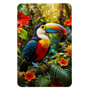 Colourful Toucan Bird Magnet