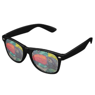 Colourful Toucan Graffiti Retro Sunglasses