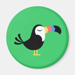 Colourful Toucan Magnet