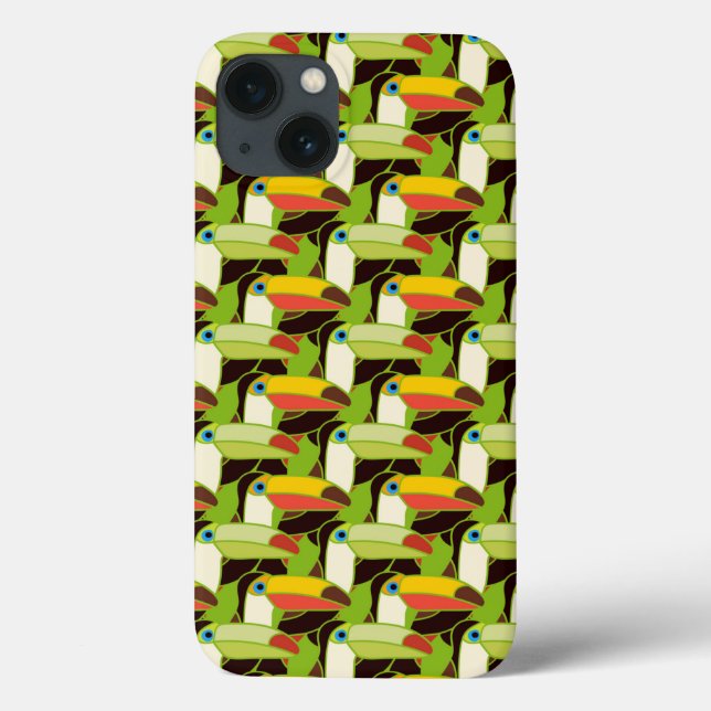 Colourful Toucans Case-Mate iPhone Case (Back)