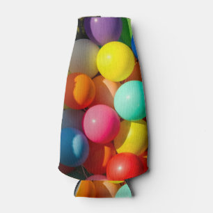 Colourful Toy Balloons Bottle Cooler