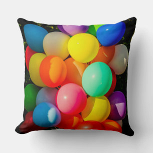 Colourful Toy Balloons Cushion