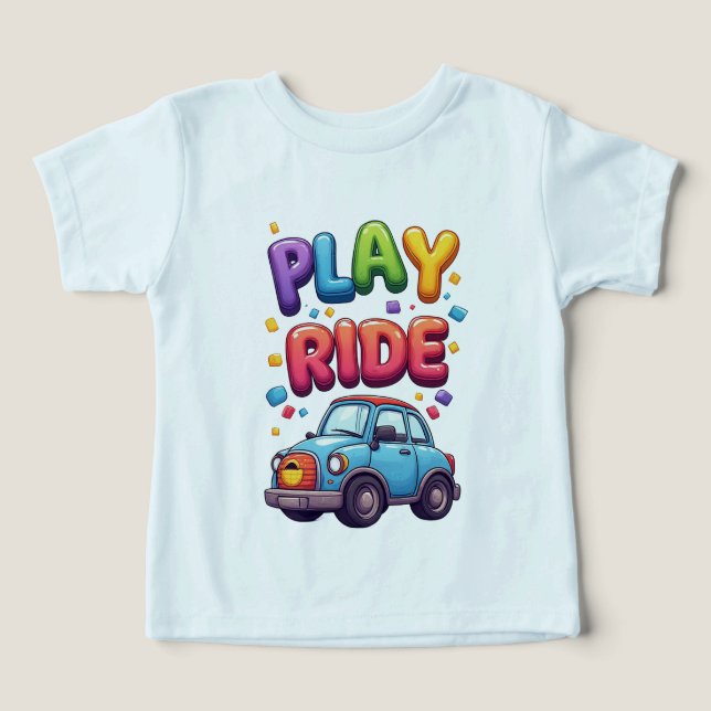 Colourful Toy Car Kids Play Ride Fun 🚗 (Design Front)