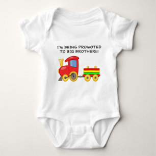 Colourful Train Big Brother Infant Tshirt