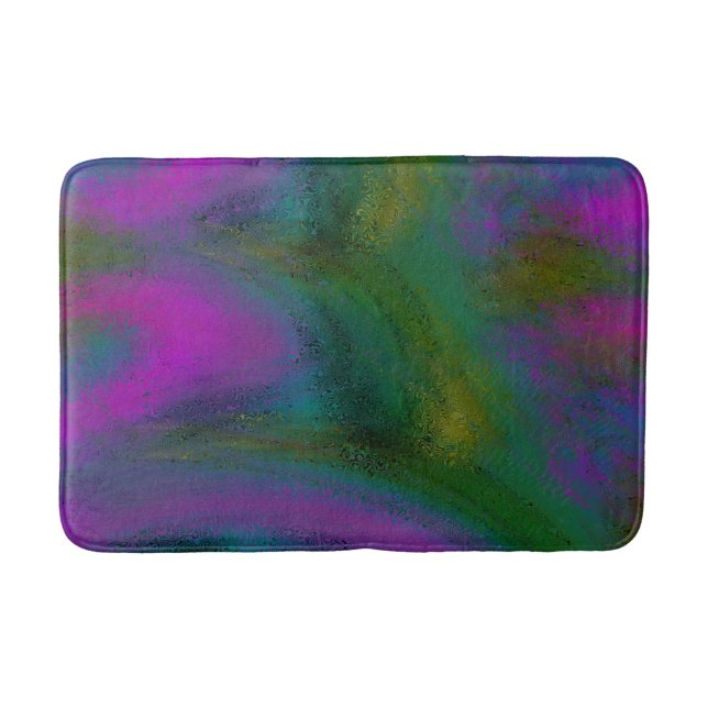 "Colourful Tranquillity" Bath Mat (Front)
