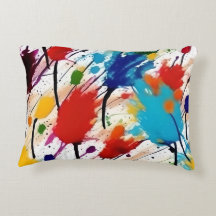 Colourful Travel Pillow: Home Decor