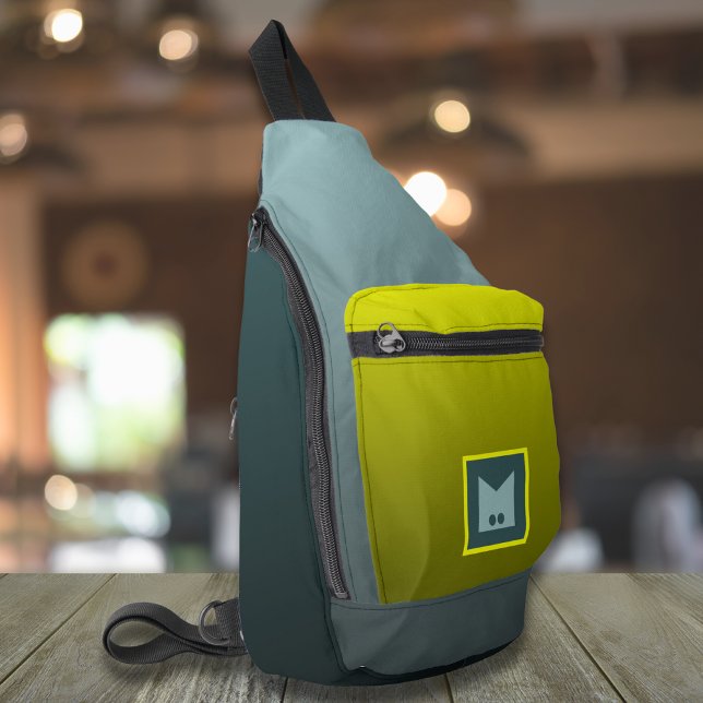 Colourful travel slingbag initial cross body bag (Creator Uploaded)