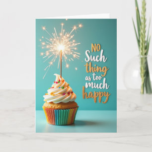 Colourful Treat Birthday Card