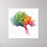 Colourful Tree Burst