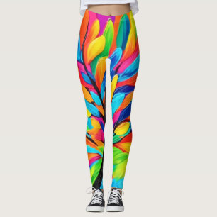 Colourful Tree of Dreams Leggings