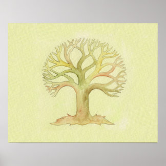 Colourful Tree of Life art print