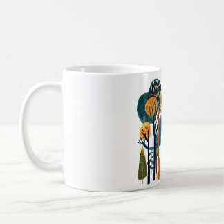 Colourful Trees - Colourful Forest Trees Mug