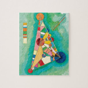 Colourful Triangles by Wassily Kandinsky Jigsaw Puzzle