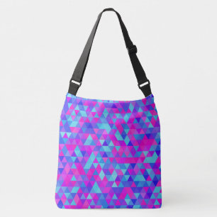Colourful Triangles Crossbody Bag