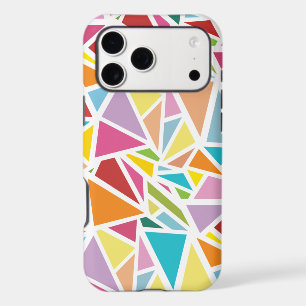 Colourful triangles pattern
