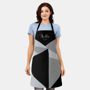 Colourful Triangles Pattern Design  Apron