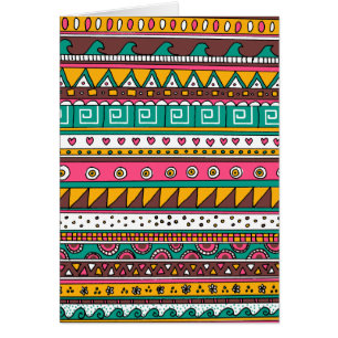 Colourful Tribal pattern