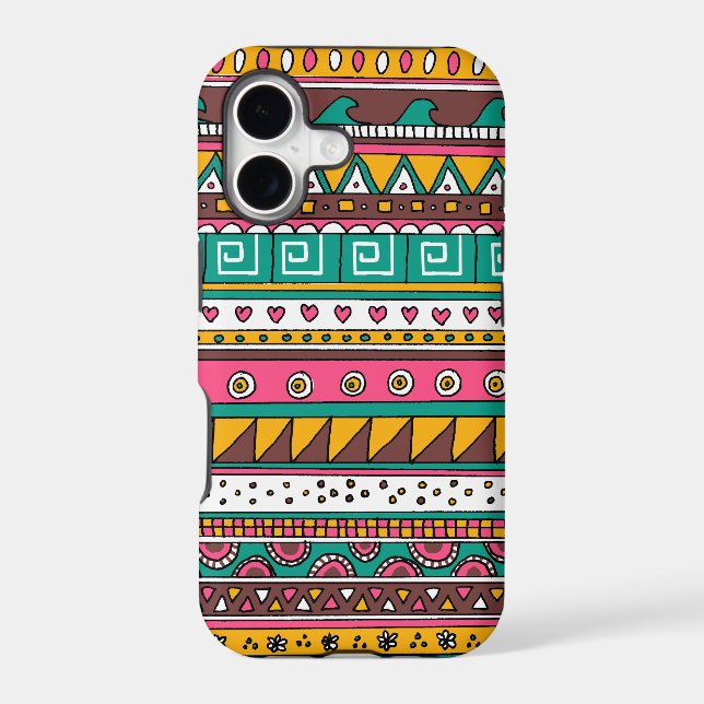 Colourful Tribal pattern (Back)