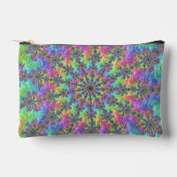 Colourful Trippy Vibrant Groovy Fractal Burst