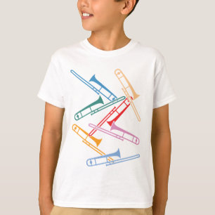 Colourful Trombones T-Shirt