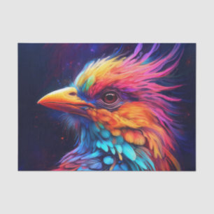 Colourful Tropical Bird Tissue Paper