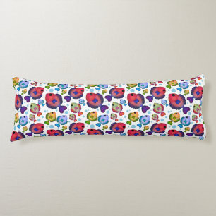 Colourful Tropical Fish Pattern  Body Cushion