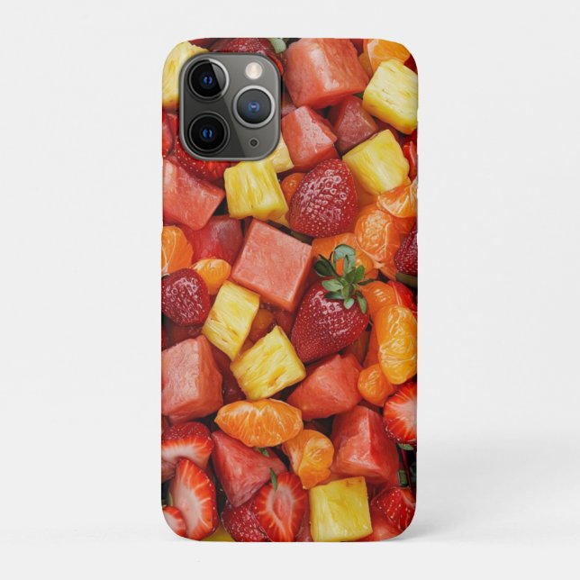 Colourful Tropical Fruit Medley Close-Up Case-Mate iPhone Case (Back)