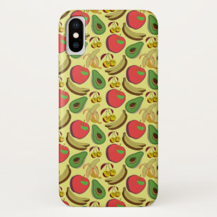 Colourful tropical fruit seamless pattern Case-Mate iPhone case
