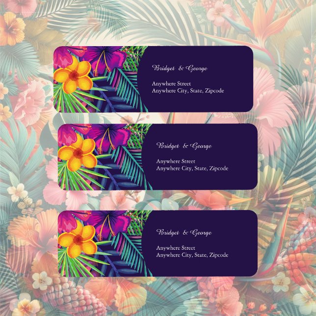 Colourful tropical hawaiian Floral Wedding  (Creator Uploaded)