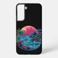 Colourful. Tropical/Hawaiian neon