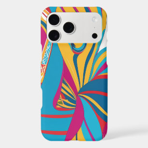 Colourful Tropical Leaf Batik Pop Art Apple iPhone