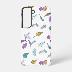 Colourful Tropical Leaves Phone Case