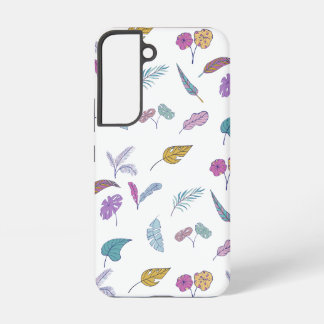 Colourful Tropical Leaves Phone Case