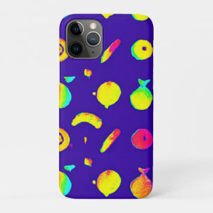 Colourful Tropical Neon Fruit Pattern Case-Mate iPhone Case