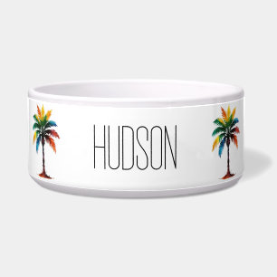 Colourful Tropical Palm Tree Personalised