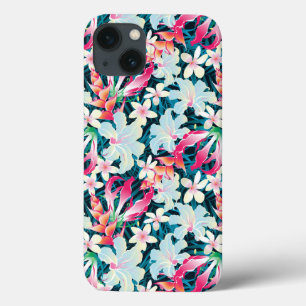 Colourful Tropical Pattern iPhone 13 Case