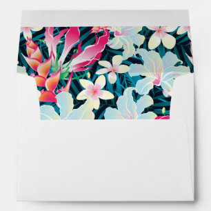 Colourful Tropical Pattern Envelope