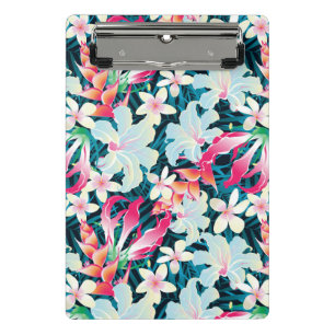 Colourful Tropical Pattern Mini Clipboard
