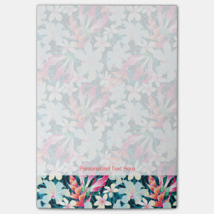 Colourful Tropical Pattern Post-it Notes