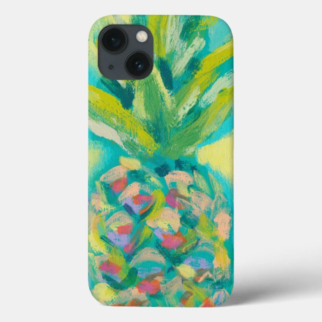 Colourful Tropical Pineapple Case-Mate iPhone Case (Back)